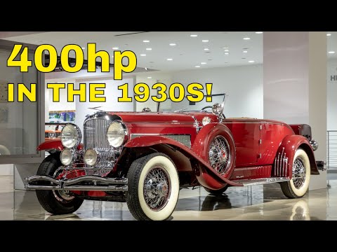 SUPERCHARGED 1933 DUESENBERG | AMERICA'S MOST LUXURIOUS CAR