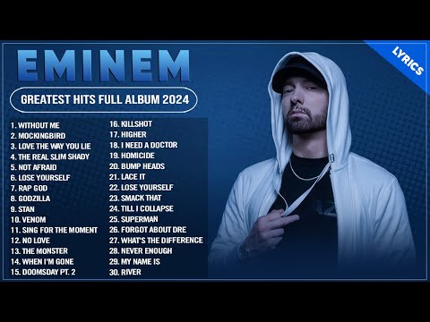 Eminem Songs 2024 ~ Eminem Greatest Hits Full Album 2024 ~ Top 30 Best Playlist Of All Time (Lyrics)