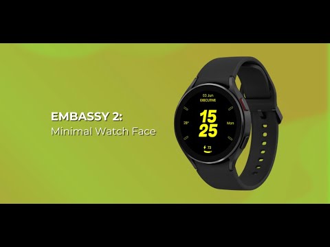 Embassy 2: Minimal Watch Face