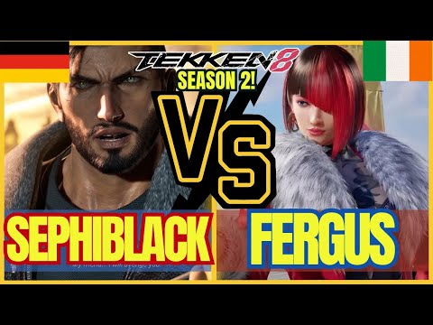 Tekken 8 Season 2 ▰ SEPHIBLACK (SHAHEEN) Vs FERGUS (ANNA) ▰ High Level Gameplay