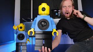 I Turned a LEGO Figure Into an EXTREME Bass Speaker… It Blows My Ears!”