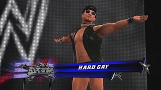 Hard Gay entrance WWE HD