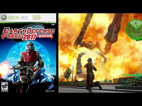 Earth Defense Force 2017 ... (Xbox 360/Xbox Series X) Gameplay