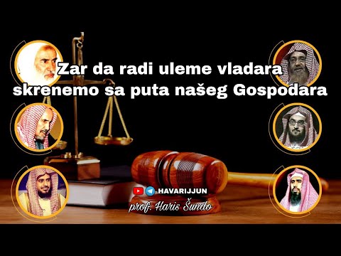 ZAR DA RADI ULEME VLADARA SKRENEMO SA PUTA NAŠEG GOSPODARA - prof. Haris Šundo