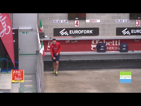 Bocce: Sintesi Gara Veloce Club - BRB Ivrea Campionato Serie A 2025 Maschile