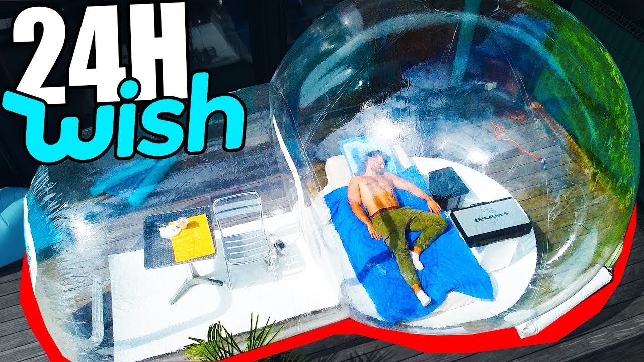 JE SURVIS 24H AVEC DES PRODUITS WISH (Maison Wish)