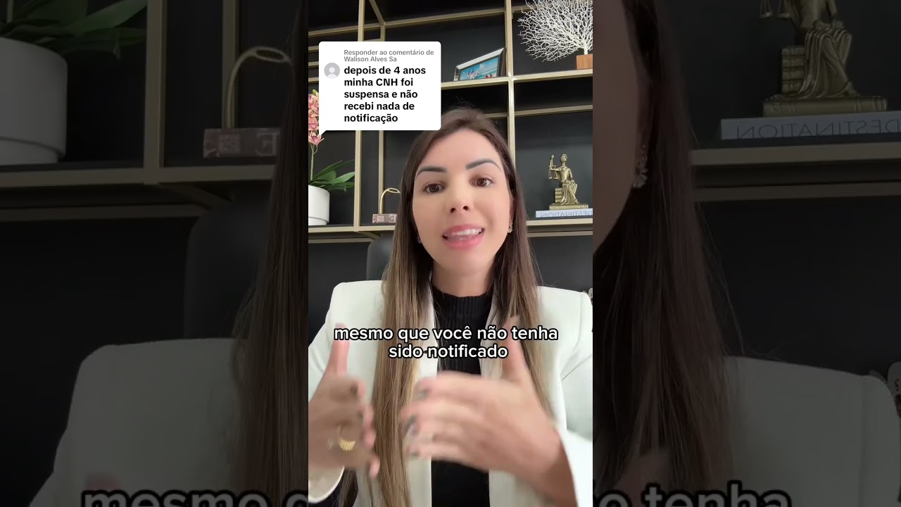 CNH suspensa depois de 4 anos, pode isso?