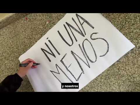 A 10 AÑOS DE NI UNA MENOS - IPET 50 - San Francisco, Córdoba