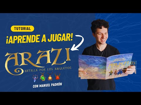 Cómo jugar Arazi, Aprende a jugar con el creador Manuel Padron