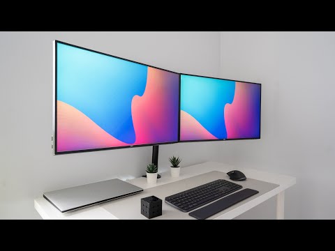 Monitorius  DELL U2722DE/27"/Business/Panel IPS/2560x1440/16:9/5 ms/Swivel/Pivot/Height adjustable/Tilt video