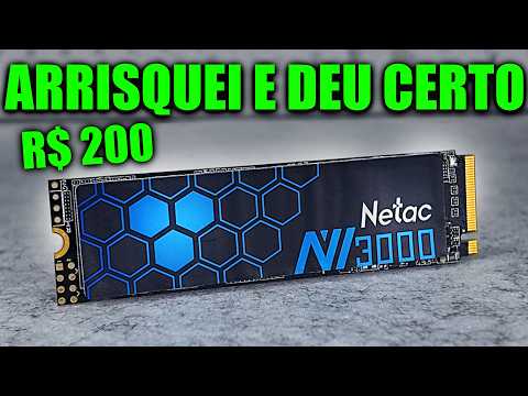 COMPREI UM SSD NVME PELA METADE DO PREÇO E AINDA MAIS RÁPIDO, O QUE PODERIA DAR ERRADO?