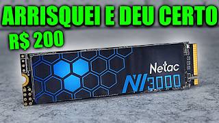COMPREI UM SSD NVME PELA METADE DO PREÇO E AINDA MAIS RÁPIDO, O QUE PODERIA DAR ERRADO?