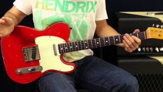INXS - Heaven Sent - How To Play - 80&#39;s Pop Song - EASY - Guitar Tutorial