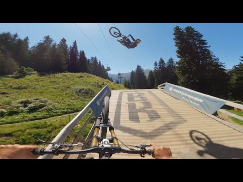 Discovered a new Bikepark in Switzerland following @Flyinggrizzlybear