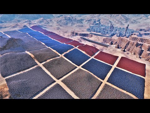 100k Spartans, Romans, Heavy Knights & Orcs invade Realm Of Heroes | Ultimate Epic Battle Simulator