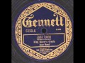 Just Gone : King Oliver's first Record.