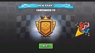 🥳 I REACHED CANYONEER 70 !