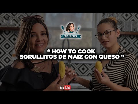 How to cook sorullitos de maiz con queso | Puerto rican cooking recipe [ Spice Gal Show EP2 ]