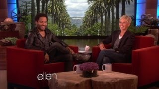 Lenny Kravitz on 'The Hunger Games' video