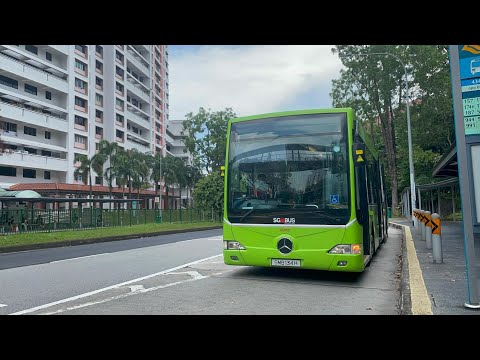 SMRT Buses 187 Mecedes Benz OC500LE SMB134H (Batch 2)