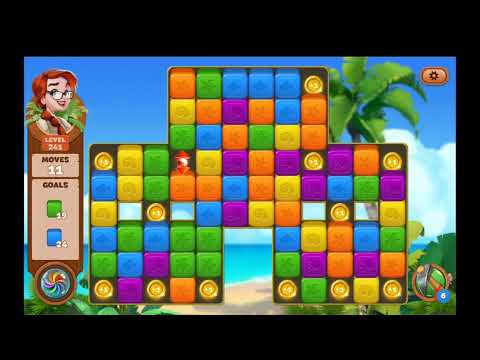 Lost Island Blast Adventure Level 241 NO BOOSTERS - A S GAMING