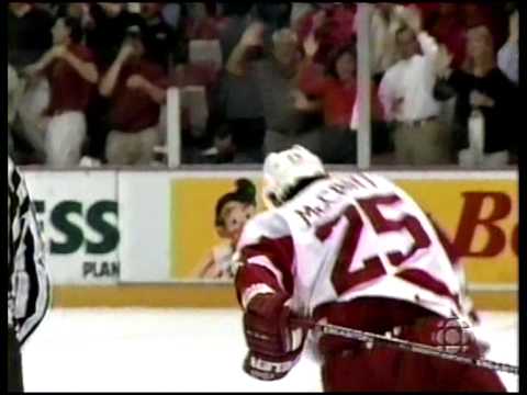 McCarty goal-1997 Stanley Cup Finals (Game 4)