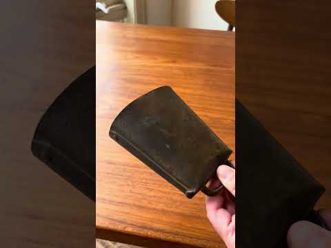 Vintage 1900s 5" Steel Cowbell Unmarked - See Video! image 7