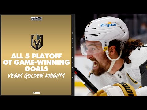 Every Golden Knights Playoff OT GWG