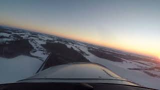 (GoPro) Cessna 150 Landing Runway 10 Skaneateles Aerodrome
