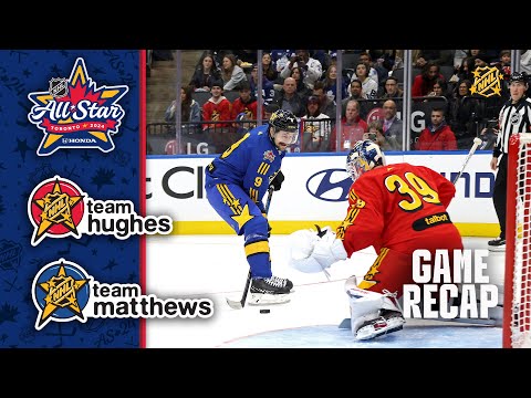 Team Hughes vs. Team Matthews | 2024 NHL All-Star Highlights