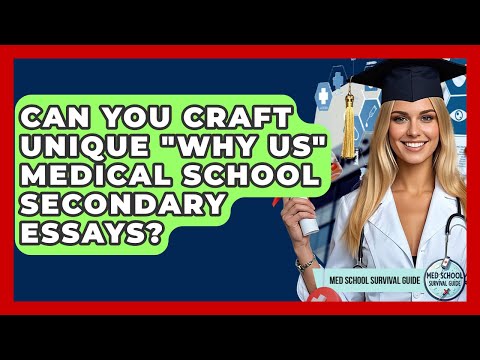 Can You Craft Unique "Why Us" Medical School Secondary Essays? - Med School Survival Guide