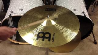 Video thumbnail for Meinl HCS 20" Ride Cymbal by A.J. Altieri