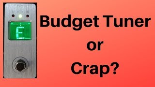 Video thumbnail for Harley Benton CPT-20 Tuner Pedal by The Bedroom Rocker