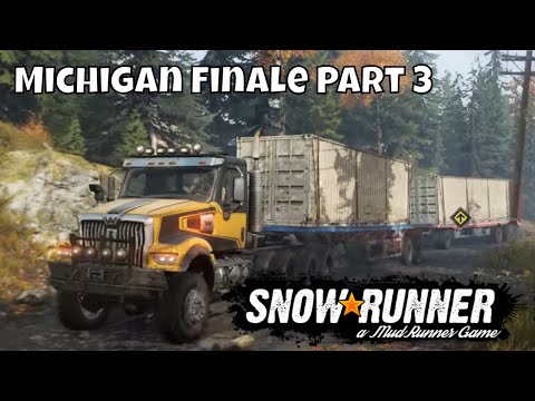 SNOWRUNNER is HERE | Episode 49 | Michigan Finale Part 3