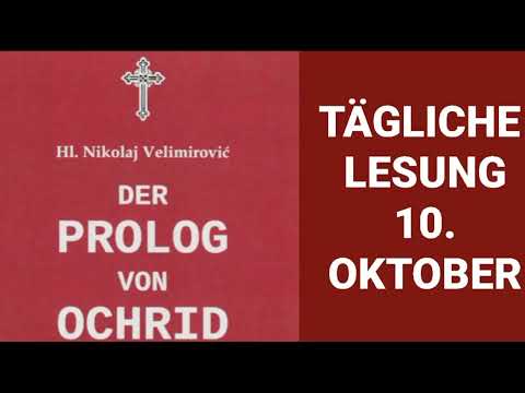 Der Prolog von Ohrid vom 10. (23.) Oktober