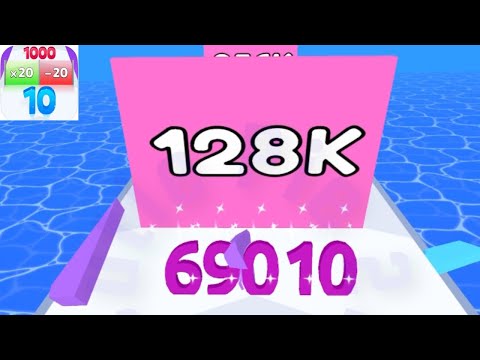 2048 | Merge Master Number Run - iOS Android gameplay ( reach upto 128K ) #cutiepie22yt
