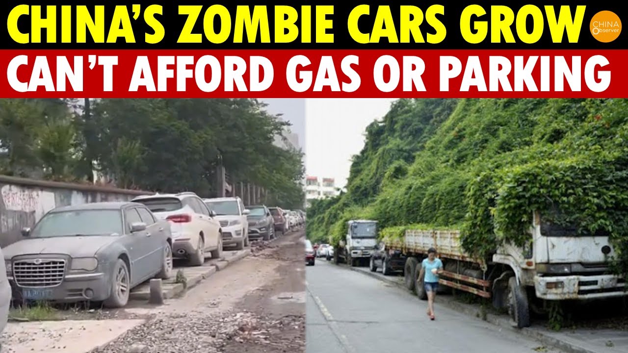 China’s Zombie Cars Surge: Only Two Tanks of Fuel a Year, Can’t Afford Gas or Parking Fees