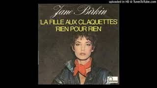 JANE BIRKIN - Rien pour rien