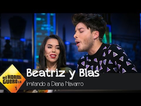 Blas Cantó emociona al público como Diana Navarro - El Hormiguero 3.0