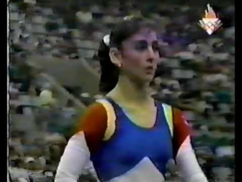 Mirela Pasca ROU - 1992 Olympics Compulsory Balance Beam 9.512