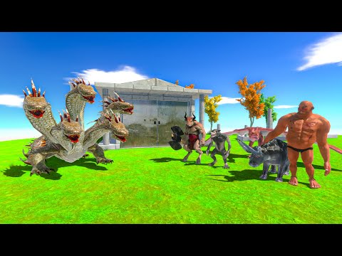 HYDRA vs FANTASY NEIGHBORS ARBS - Animal Revolt Battle Simulator