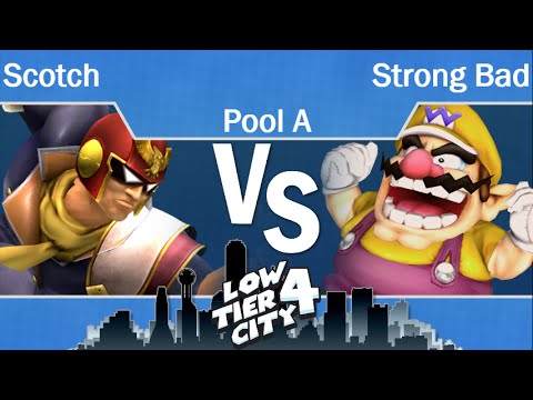 LTC4  - Scotch (C Falcon) vs Strong Bad (Wario) Pool A - PM