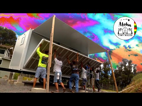 20ft Shipping Container Home Built in Hawaii for Under $60k