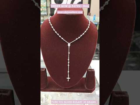 925 2024 rosary necklace