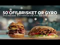 Arby S Commercial 2022 USA 50 Off Gyro Or Brisket Burger Sold Out