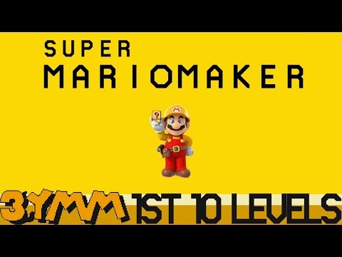 Super mario maker [3YMM] 1st Ten Levels (Kaizo)