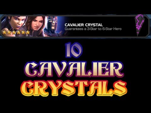 MCOC - Cavalier Crystal Opening X10 - Let's see if they're worth it.