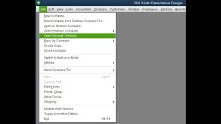 QuickBooks Desktop: How to Open 2 Company Files at Same Time