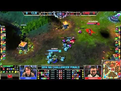 Complexity black vs LMQ | Game 1 (Bo3) Challenger series NA 2014