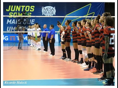 Campeonato Carioca de Vôlei Feminino 2019 - Sesc RJ x Flamengo ( Final )